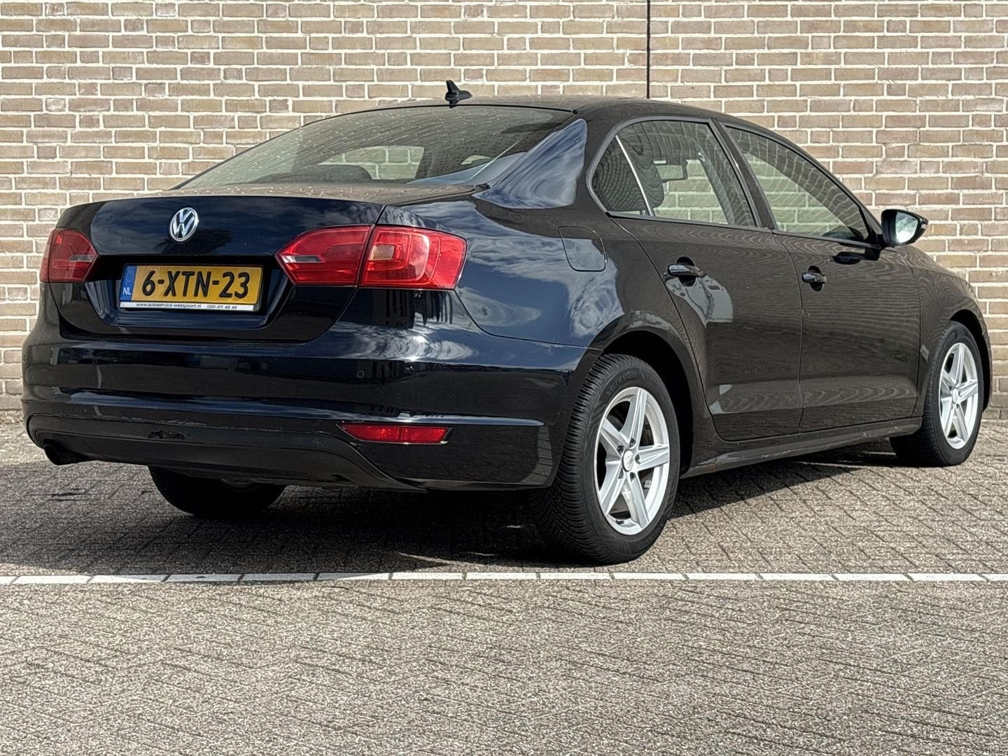 Volkswagen Jetta 1.6 TDI Highline BlueMotion | Cruise | Clim, Auto's, Zwart, Bedrijf, 119 g/km, Jetta