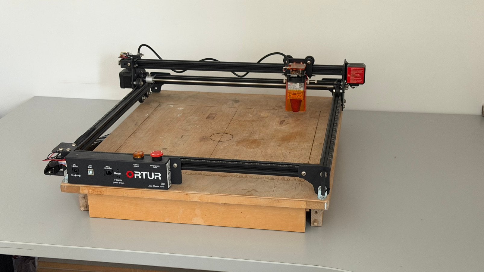 Laser engraver ORTUR laser master 2 pro S2, Ophalen of Verzenden, Zo goed als nieuw