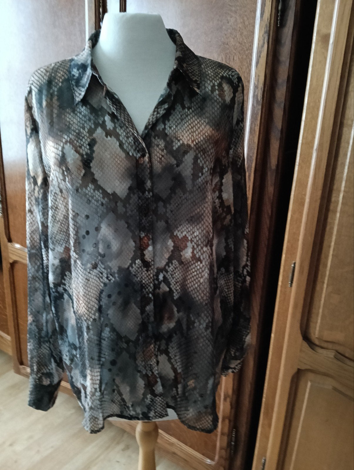 mooie blouse, Maat 42/44 (L), Ophalen of Verzenden, Zo goed als nieuw, Geisha
