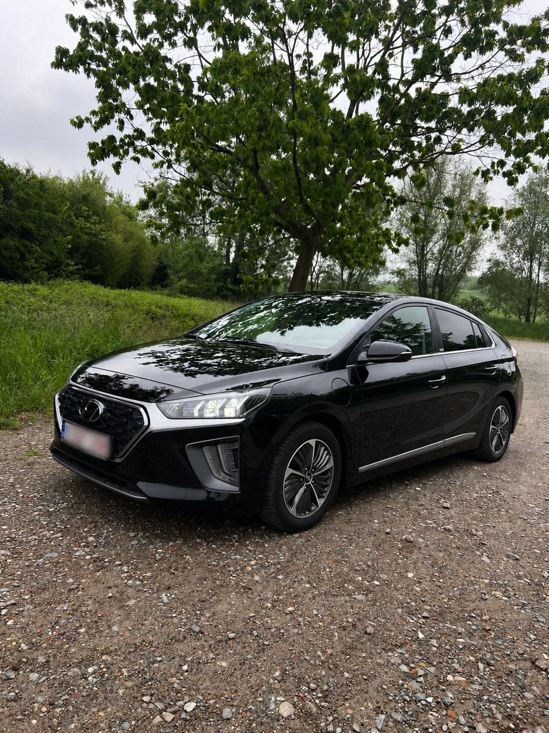 Hyundai Ioniq Plug-In 2022, Auto's, Automaat, Stof, Zwart, 5 deurs