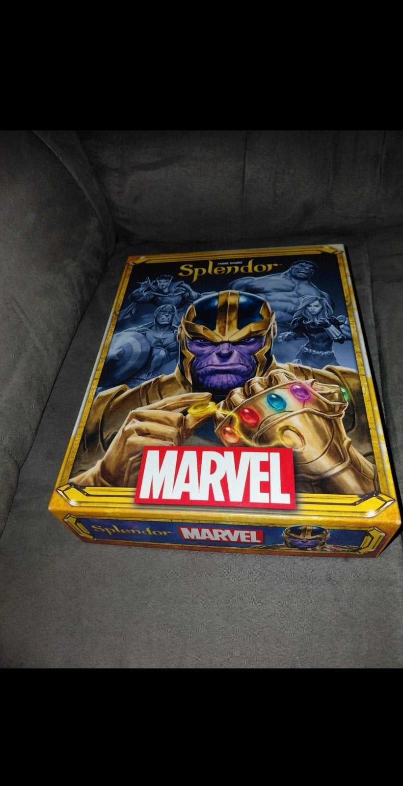 splendor marvel, Enlèvement ou Envoi