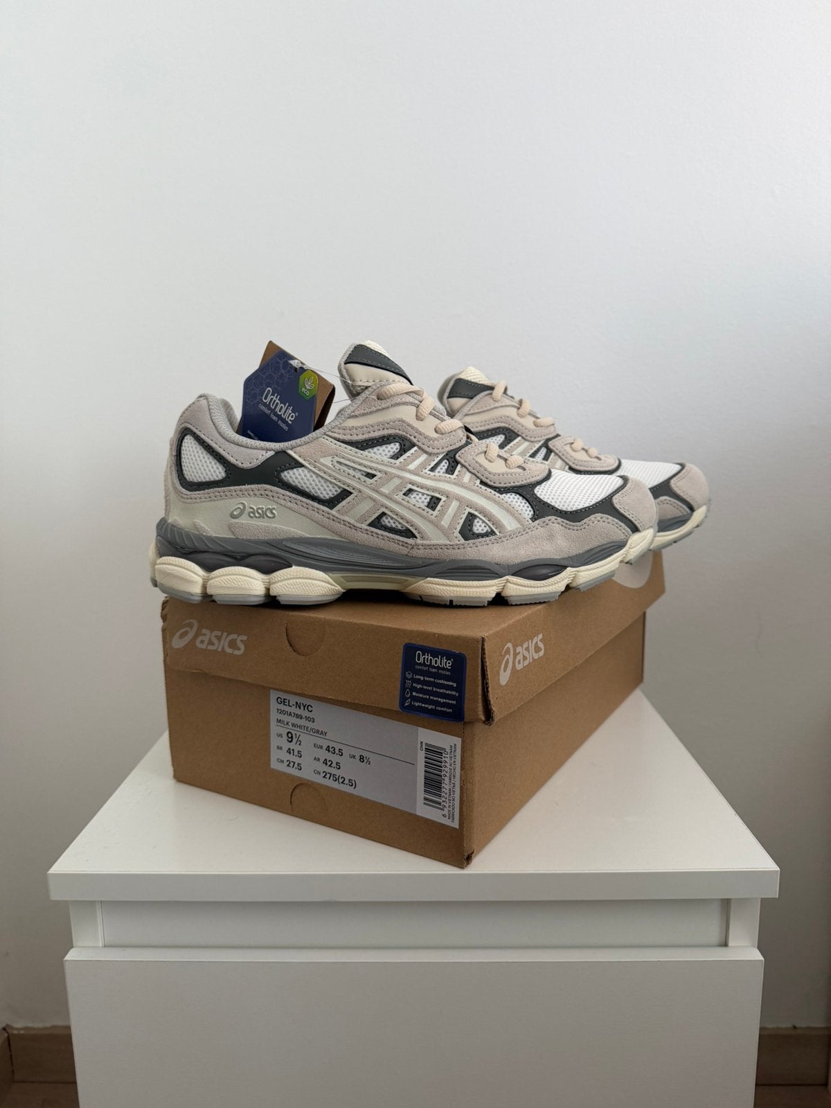 Asics Gel New York, Vêtements | Hommes, Chaussures, Enlèvement, Neuf, Blanc, Baskets