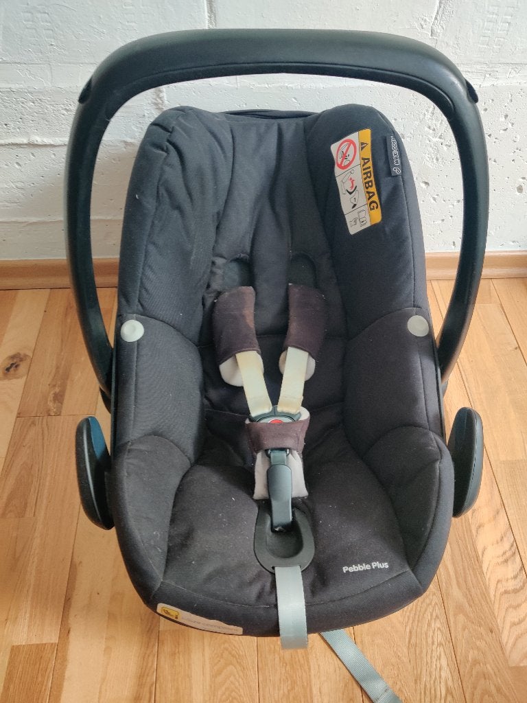 Maxi-Cosi Pebble Plus babyautostoel + 2wayFix ISOFIX-basis, Mode veille, Enlèvement, Utilisé, Isofix