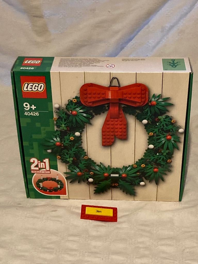 Lego 40426 kerstkrans sealed, Lego, Nieuw, Ophalen of Verzenden, Complete set