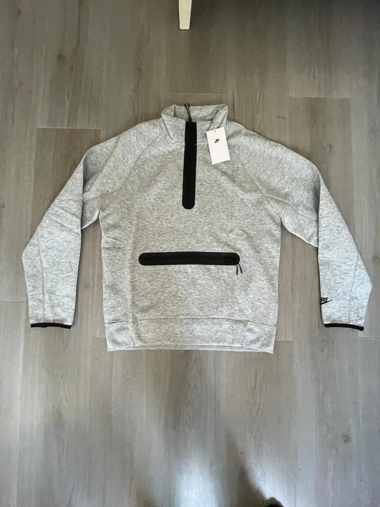 Pull nike  tech kangourou gris taille S, Enlèvement, Comme neuf, Taille 46 (S) ou plus petite, Gris