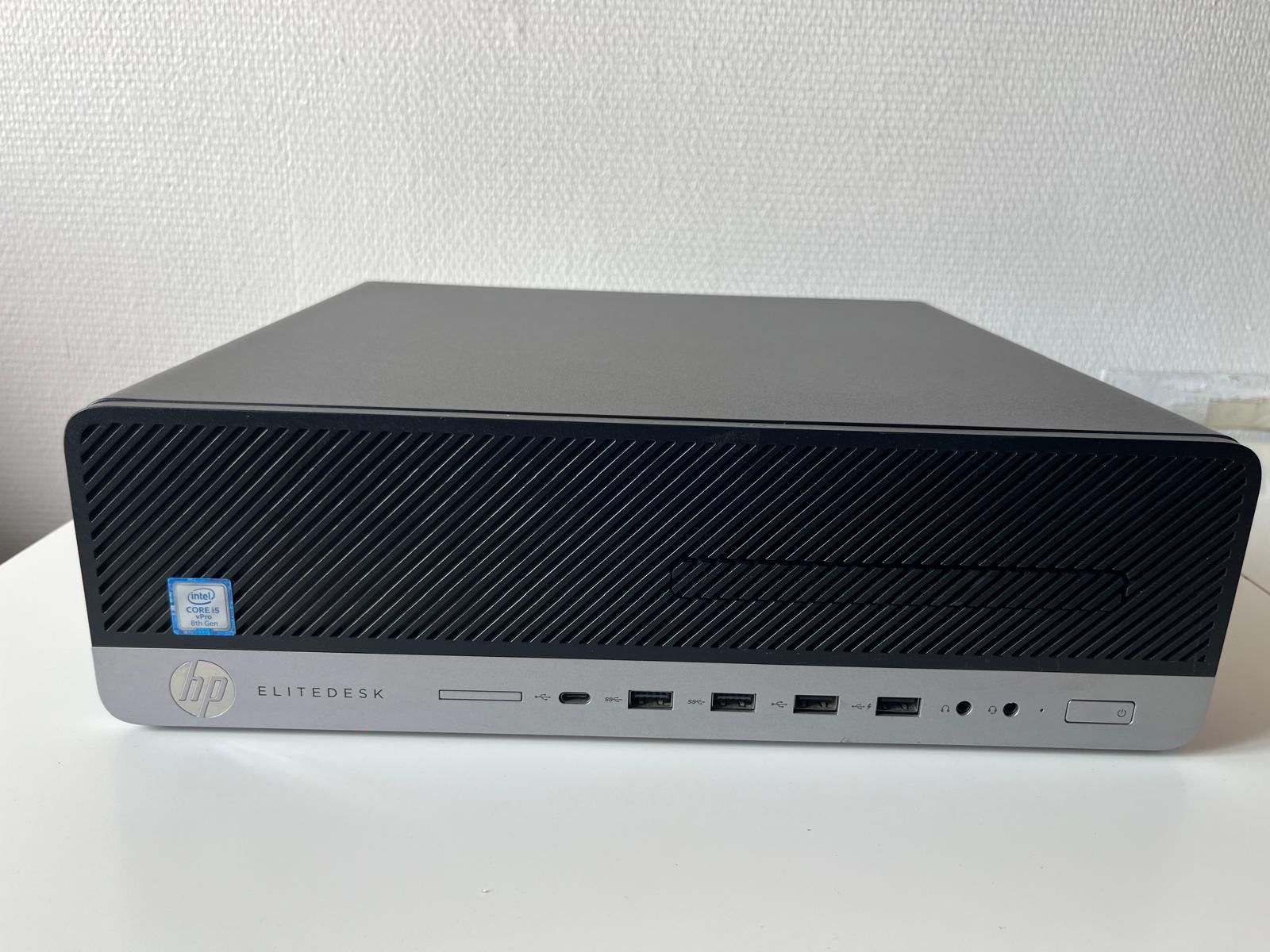 HP Elitedesk 800, i5 8gen, 8gb, 256gb ssd, windows 11 pro, Enlèvement ou Envoi, Comme neuf, 8 GB, SSD