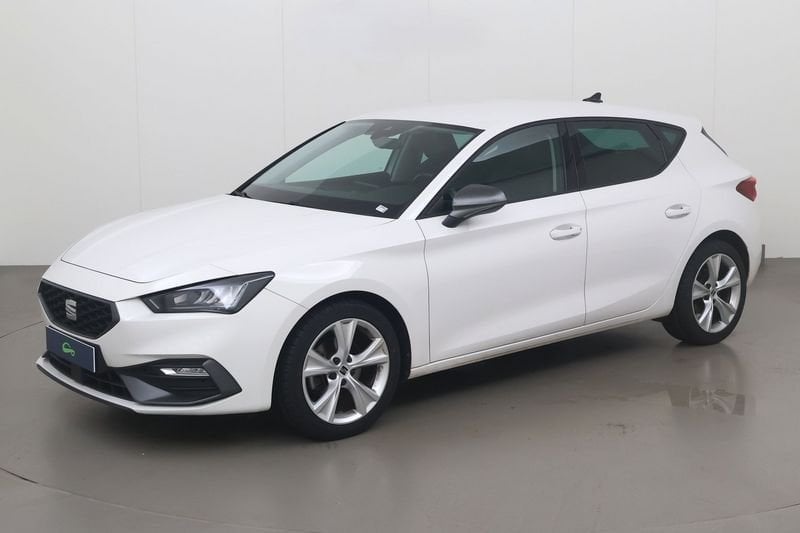 SEAT Leon 1.5 ecotsi fr (eu6ap) 130, Autos, Seat, Euro 6, Entreprise, Noir, 5 portes