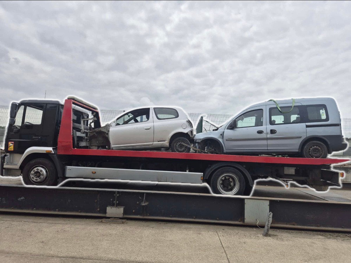 Transport van lange voertuigen