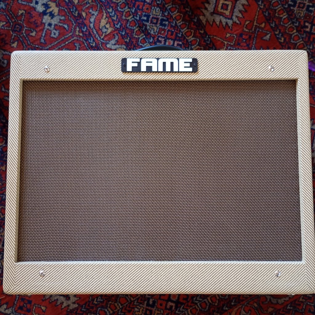 Fame Memphis Blues, Muziek en Instrumenten, Versterkers | Bas en Gitaar, Zo goed als nieuw, Gitaar, Minder dan 50 watt, Ophalen of Verzenden