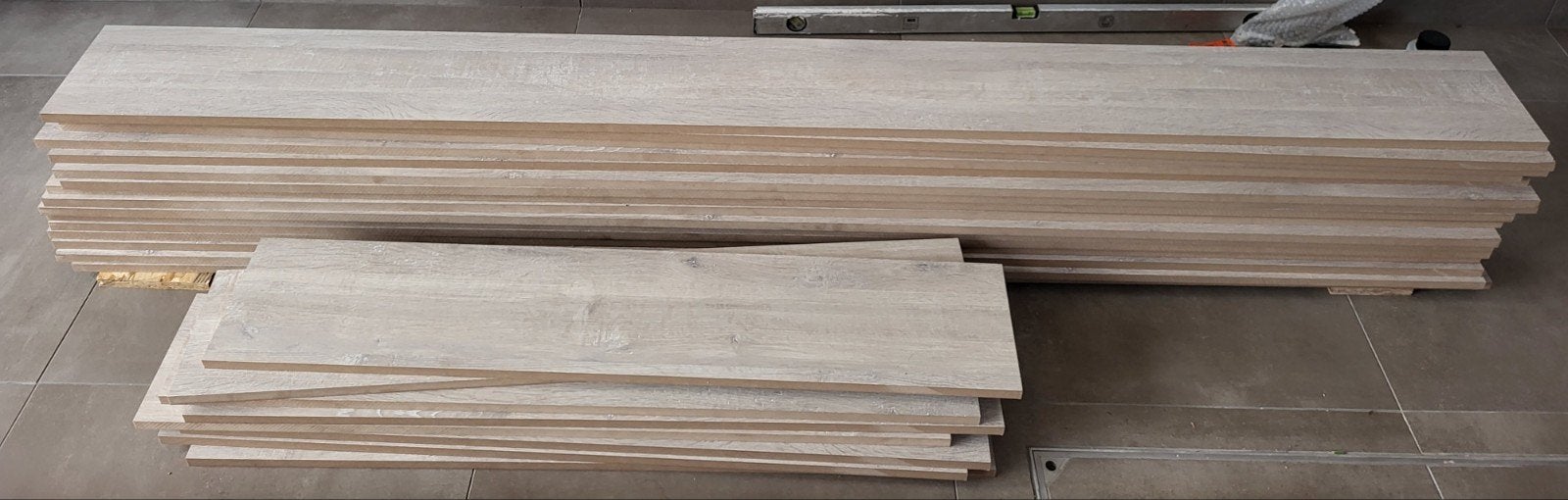Planches "décor" pour étagères, Bricolage & Construction, Bois & Planches, Neuf, Planche, Autres essences de bois, Moins de 25 mm