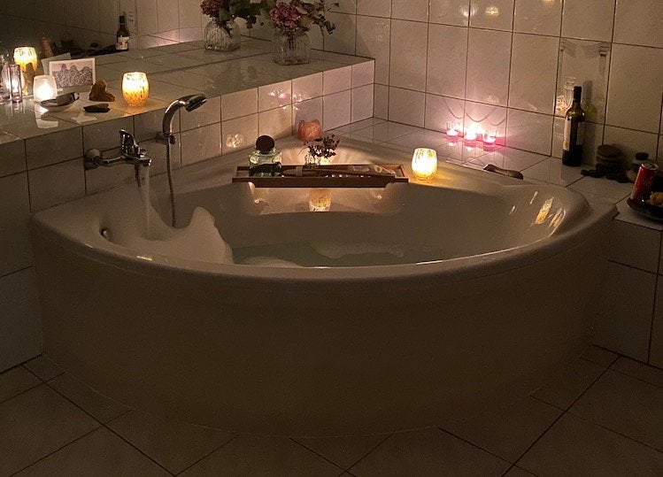 GRATIS hoekbad (zeer weinig gebruikt), Maison & Meubles, Enlèvement