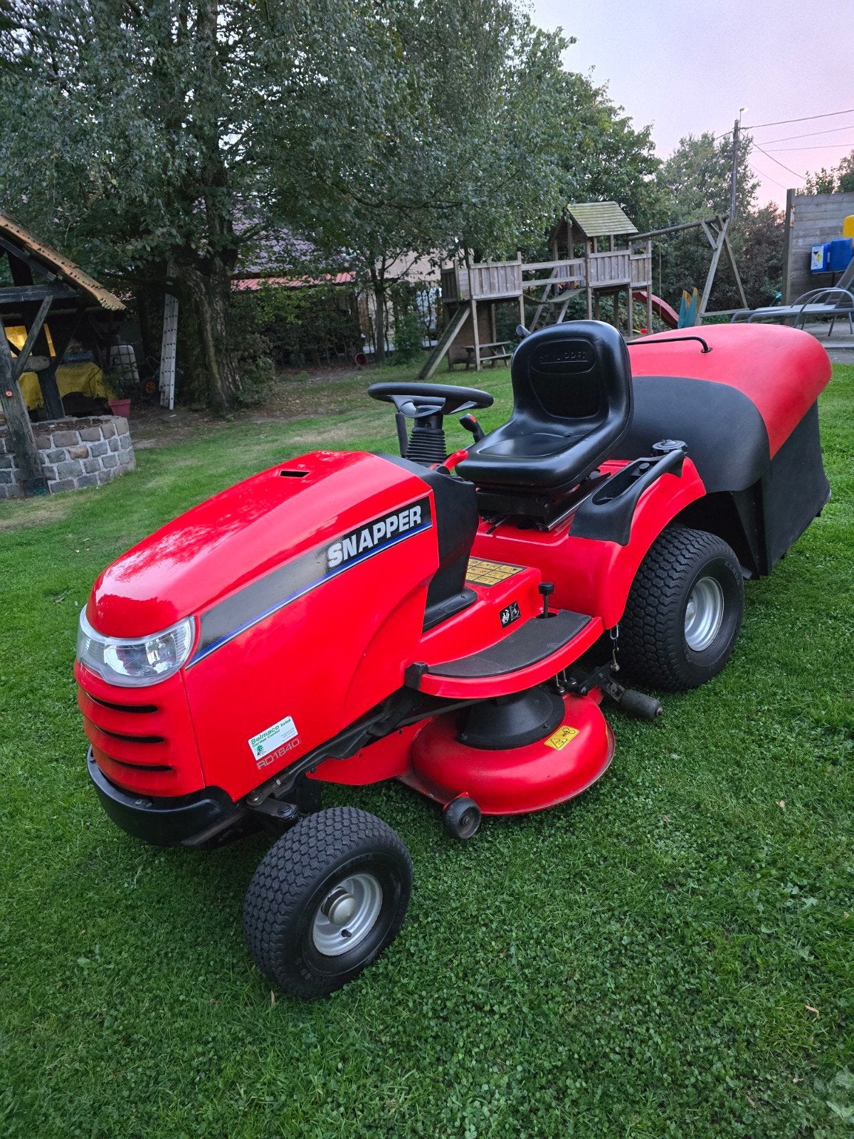 Tondeuse autoportée Snapper, Démarrage électrique, Comme neuf, Enlèvement, 90 à 120 cm