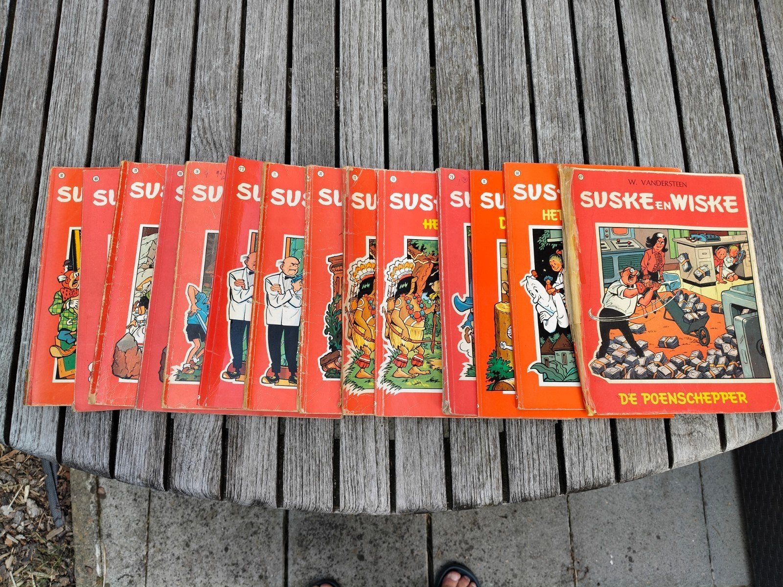 Suske en Wiske, Plusieurs BD, Enlèvement, Utilisé