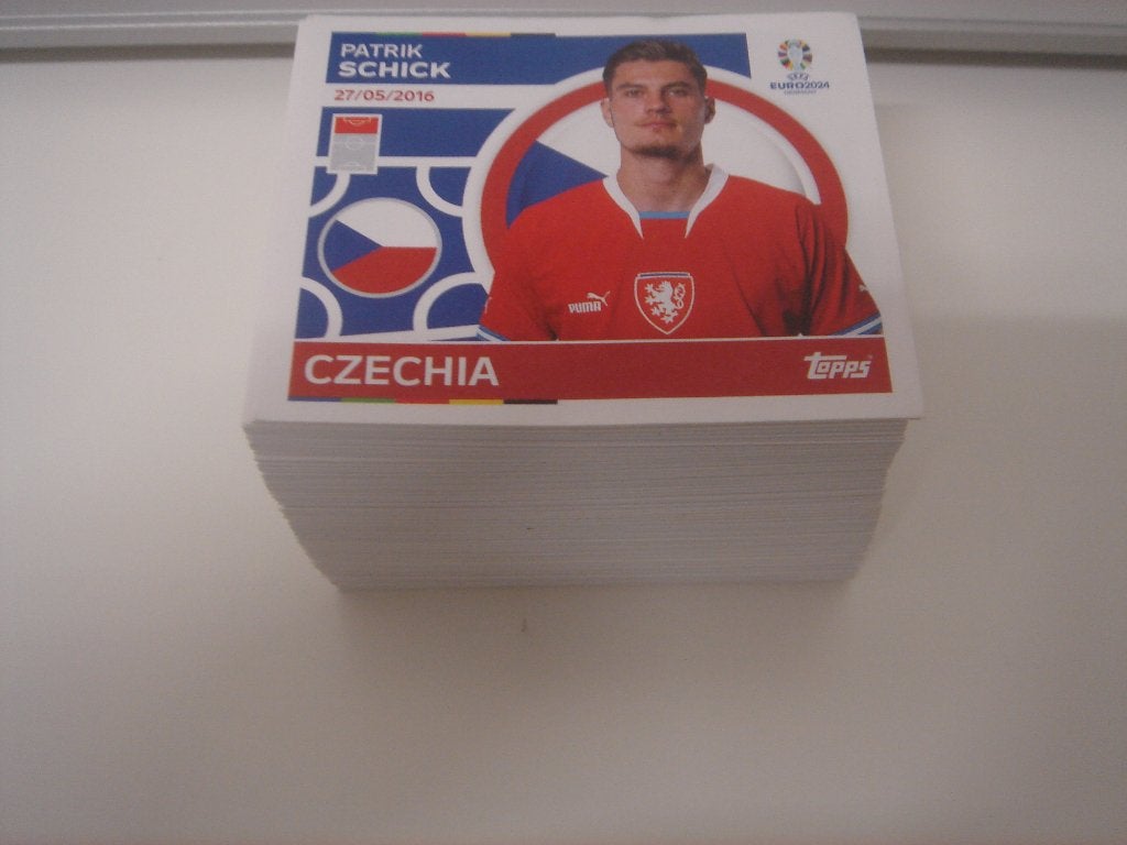 EURO 2024 stickers., Enlèvement ou Envoi, Neuf, Plusieurs autocollants
