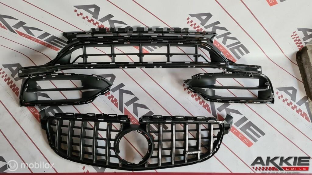 Grille origineel Mercedes C63S FACELIFT W205 AMG ('14->), Mercedes-Benz, Nieuw, Ophalen of Verzenden, Mercedes-Benz