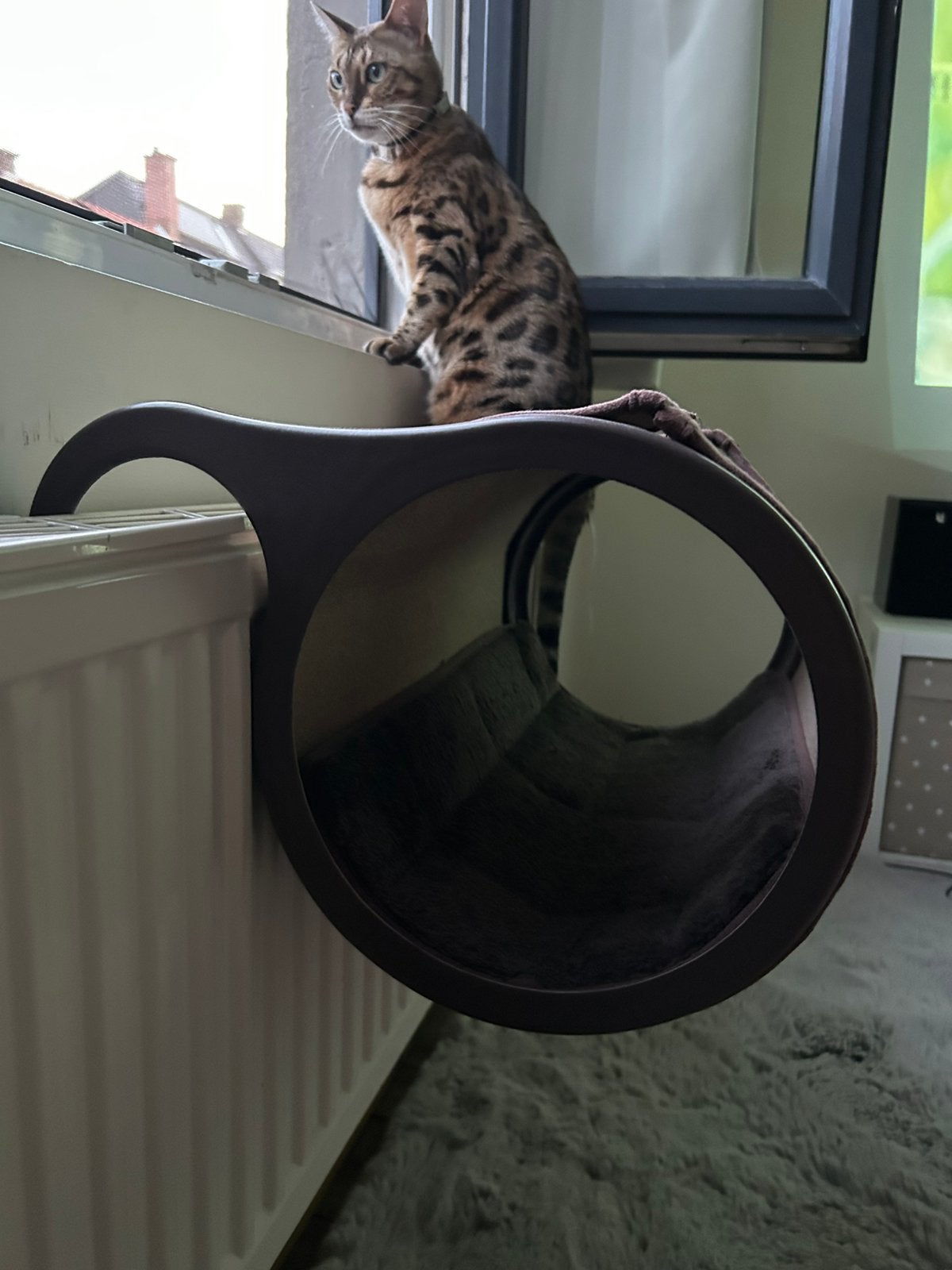 Kattenhanger chaufage, Dieren en Toebehoren, Ophalen, Zo goed als nieuw