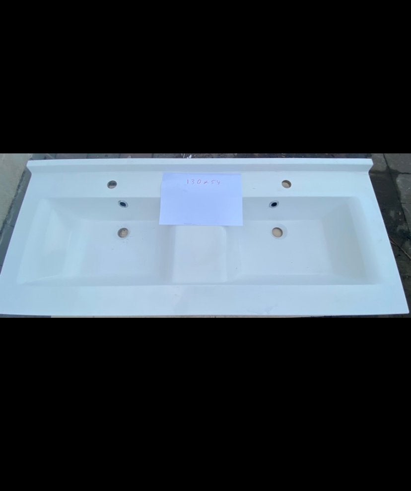 Lavabo double, Maison & Meubles, Enlèvement, Comme neuf