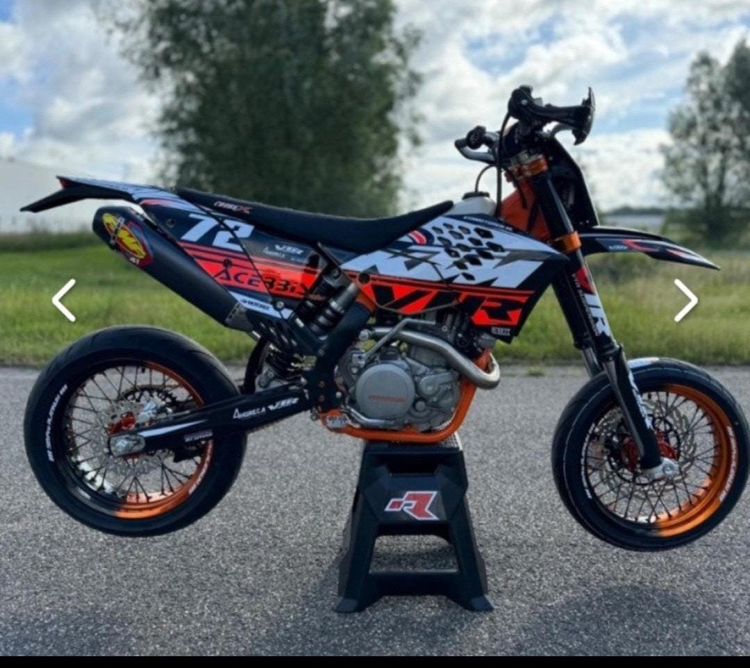 ktm 450 exc supermotard, Motos, Échappement sport, Particulier, 12 à 35 kW, 450 cm³