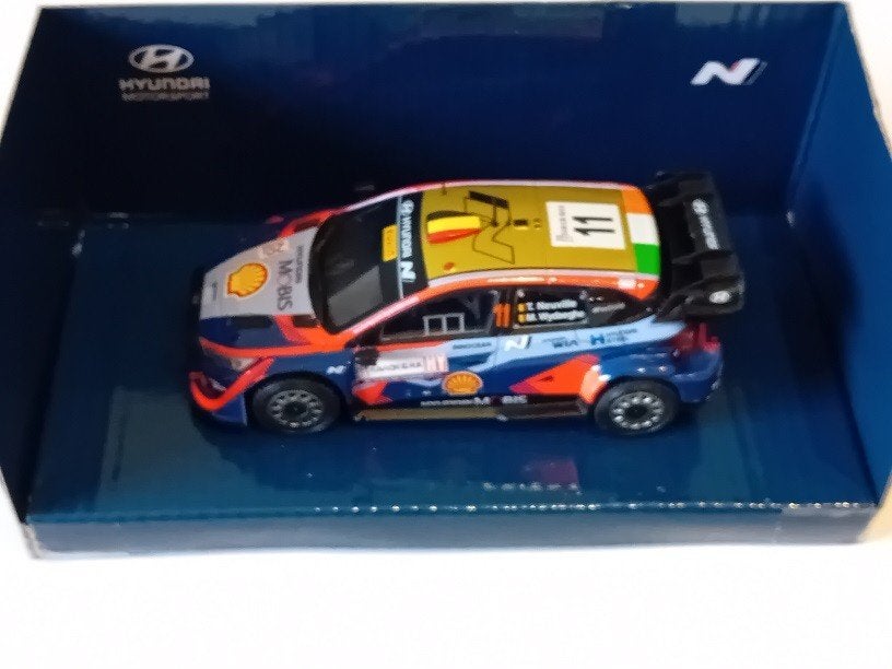 Voiture de rallye WRC HYUNDAI THIERRY NEUVILLE, Enlèvement ou Envoi, Neuf, Voiture, Autres marques