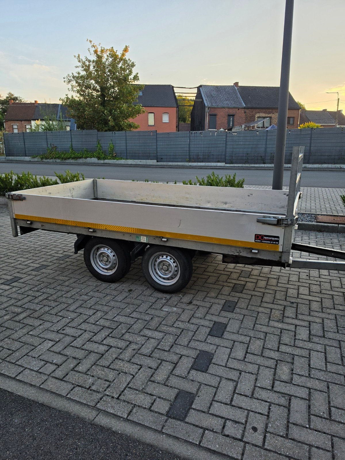 eduard aanhanger van 750 kg!! 3,10 m bij 1,60 m, Auto diversen, Aanhangers en Bagagewagens, Ophalen of Verzenden, Gebruikt