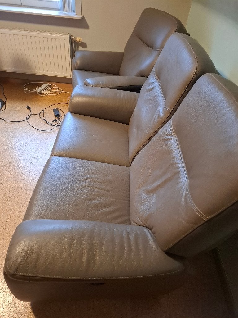 lederen relaxen, Ophalen, Zo goed als nieuw, Leer