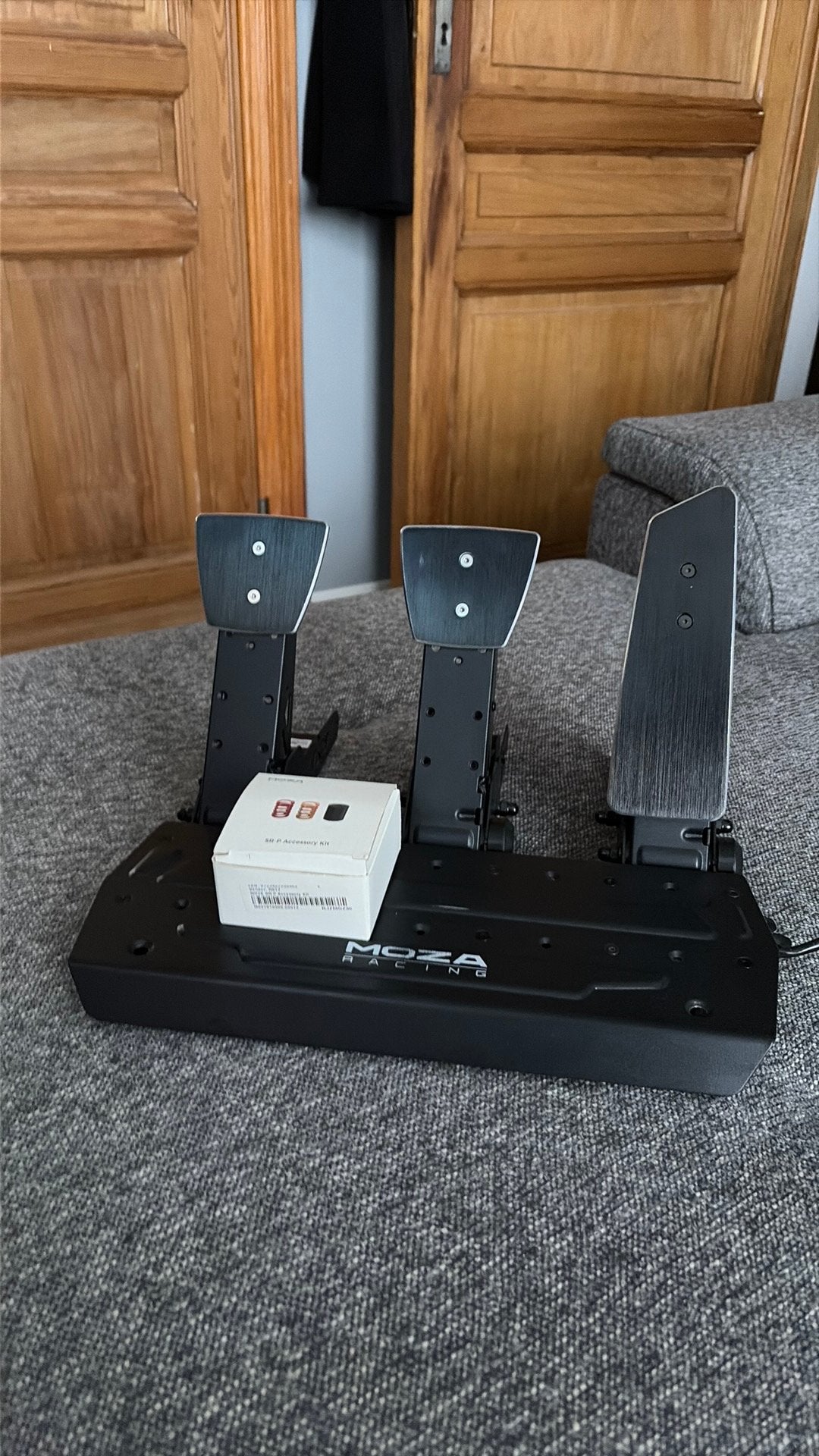 Moza SR-P Loadcell - 3 pedalen - simracing, Moza, Enlèvement, Comme neuf