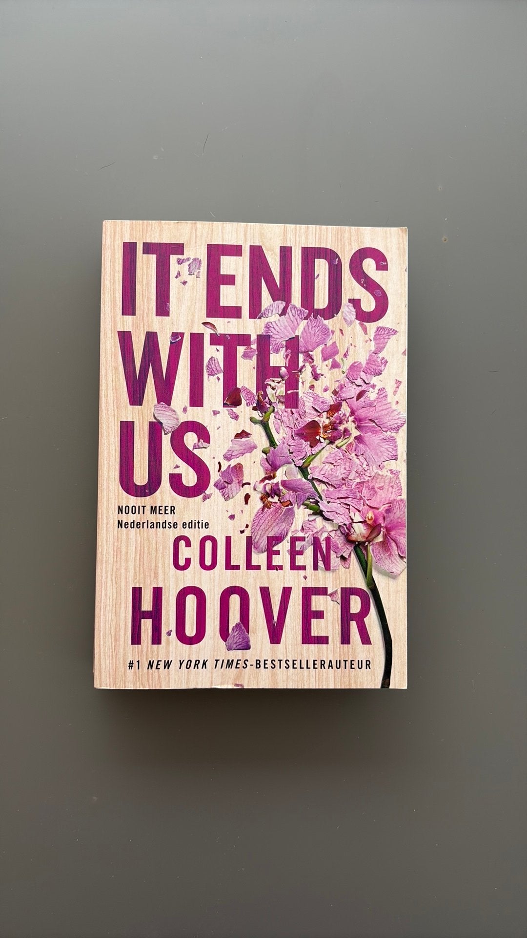 It ends with us - Colleen Hoover, Enlèvement, Comme neuf