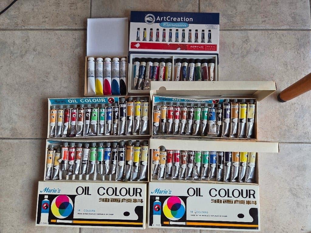 Peinture à l'huile, Enlèvement, Utilisé