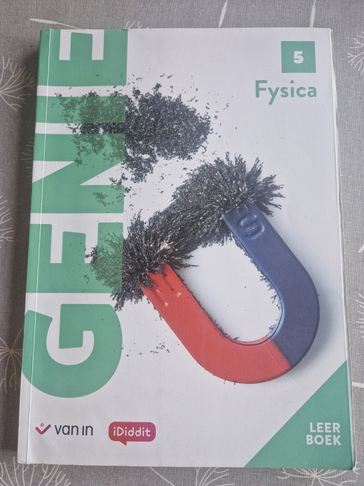 Genie Fysica 5 - leerboek, Livres, Livres scolaires, Enlèvement ou Envoi, Utilisé, Secondaire, Physique