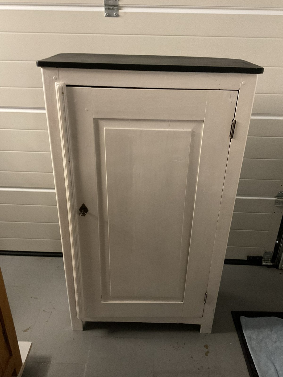 Meuble ancien en bois avec ouvrant unique (une seule porte), Ancien, 120 à 170 cm, 70 à 120 cm, Moins de 40 cm