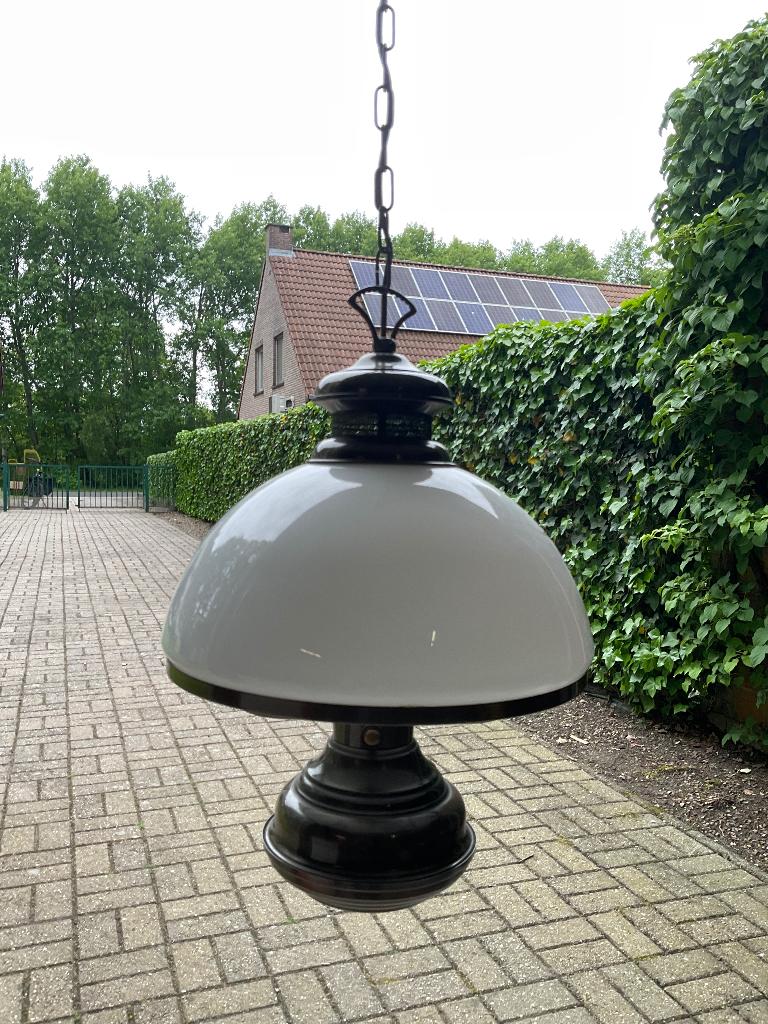 Eetkamerlamp, Ophalen, Gebruikt, Glas