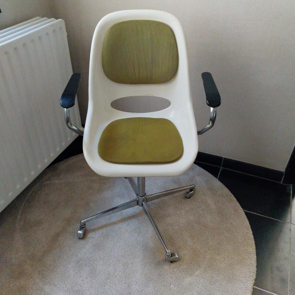 Vintage bureaustoel jaren '60, Maison & Meubles, Chaises de bureau, Chaise de bureau, Enlèvement