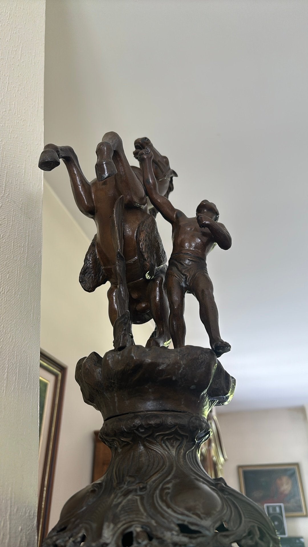 Paard, Antiek en Kunst, Ophalen, Brons