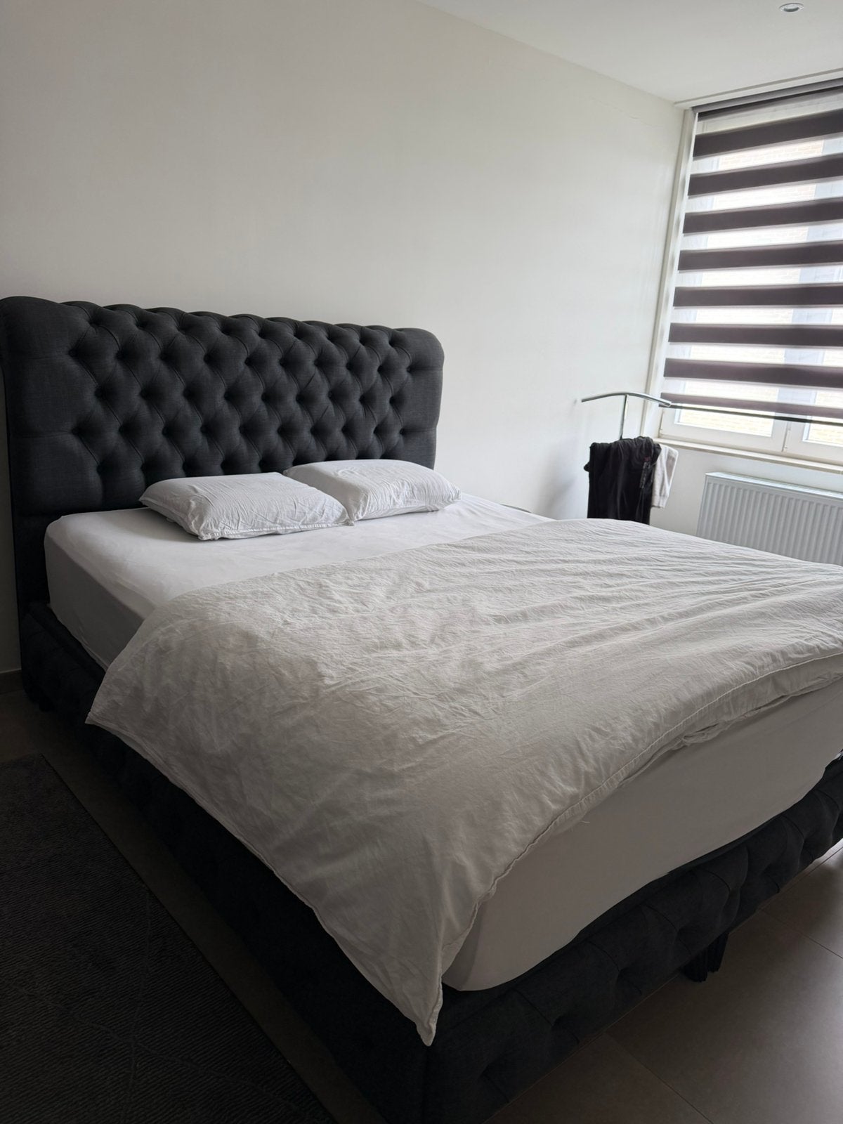 Boxspring 160x200 in zeer goede staat, Ophalen of Verzenden, Zo goed als nieuw