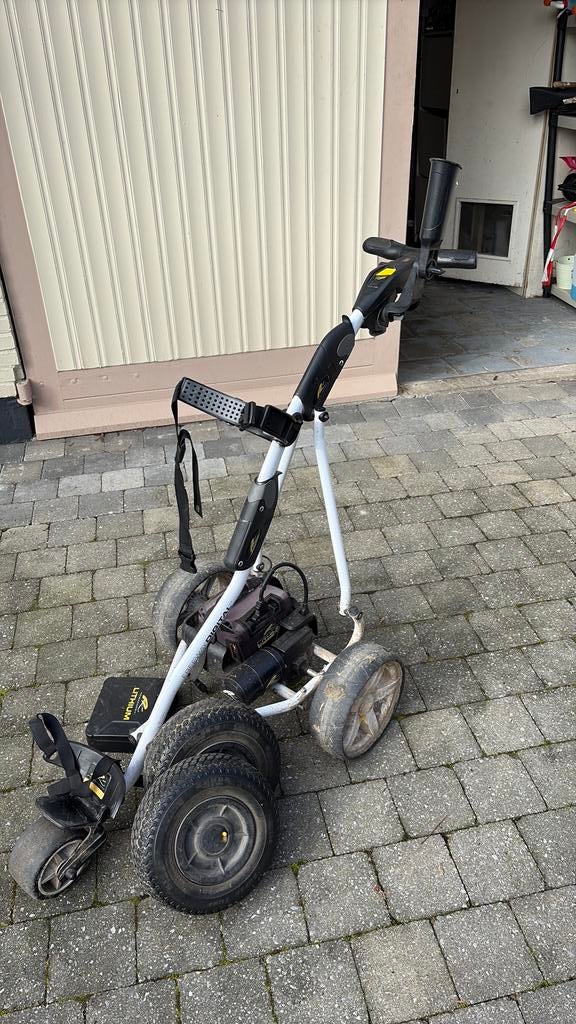 Powercaddy elektrische golf trolley, Ophalen of Verzenden, Gebruikt