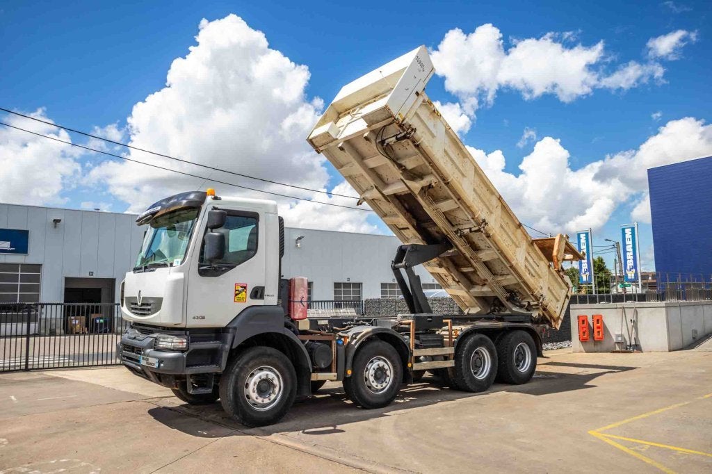 Renault KERAX 430DXI+E5+BIBENNE+REMORQUANT, Autos, Euro 5, Achat, Entreprise, Vitres électriques