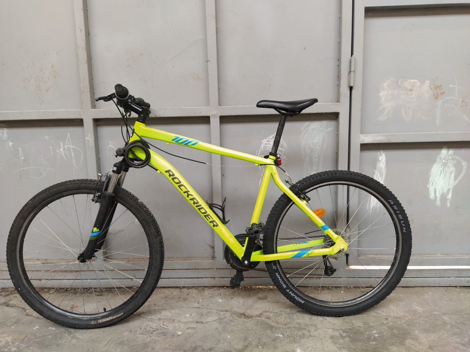 Decathlon mountainbike maat M, 21 versnellingen, voorvering., Fietsen en Brommers
