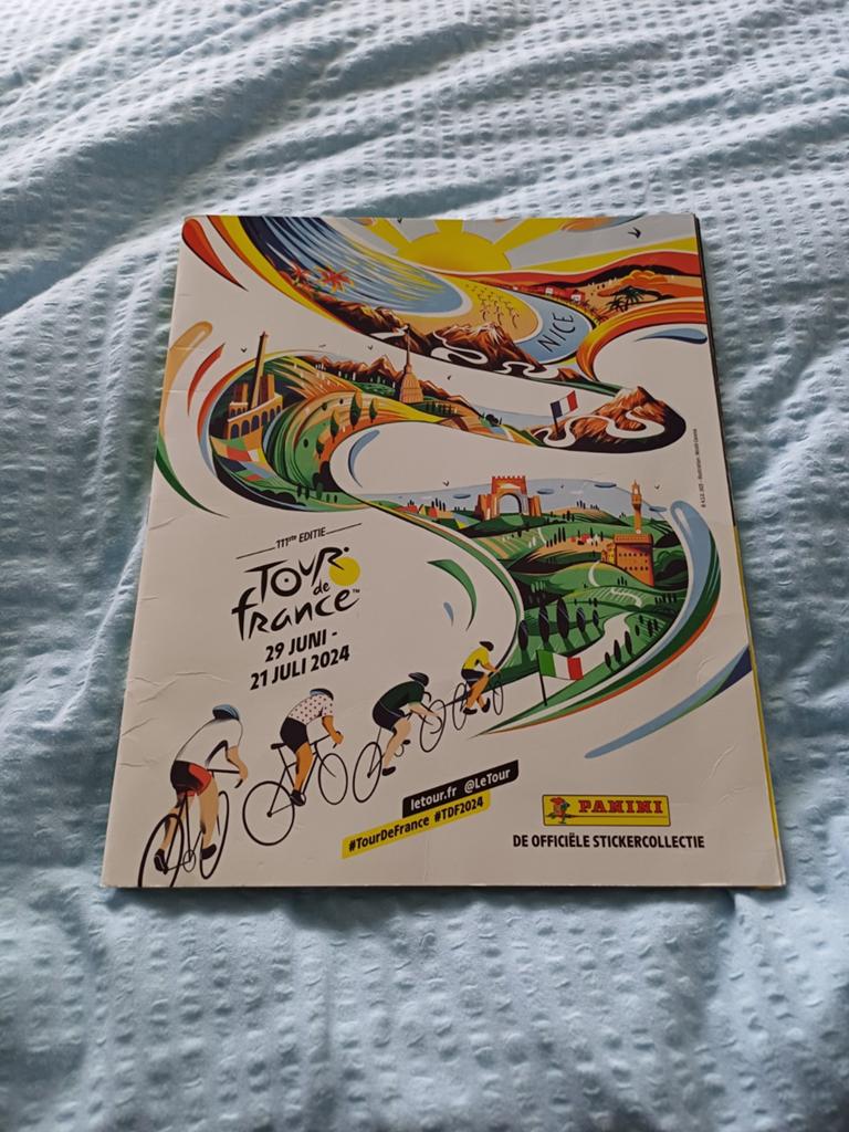 111ste editie tour de france, Ophalen of Verzenden, Gebruikt, Sticker