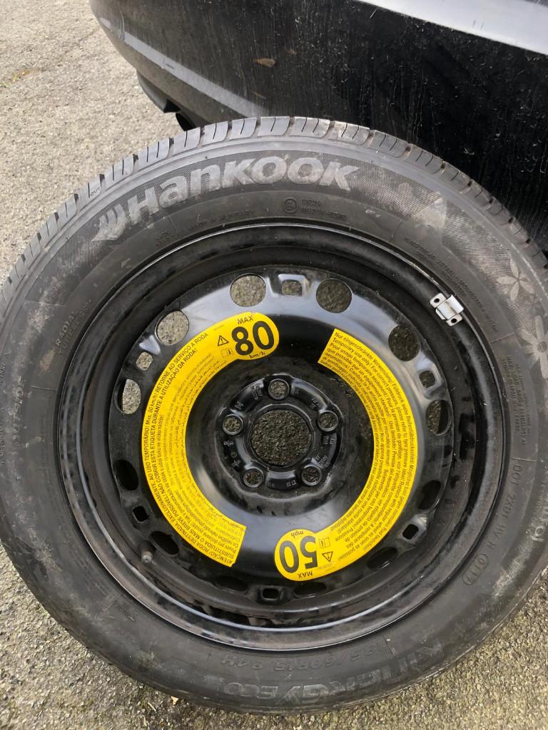 originele reservewiel Volkswagen 185/60 R15, Ophalen, 15 inch, 185 mm, Band(en)