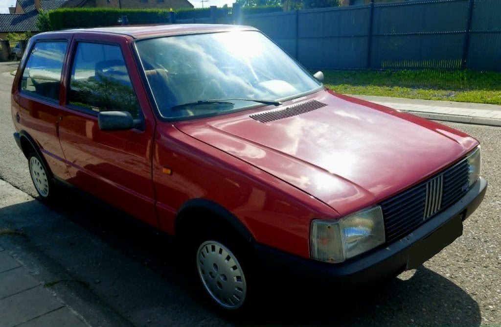 fiat uno 45 - 1000 fire, Autos, Fiat, Rouge, Achat, Uno, Boîte manuelle
