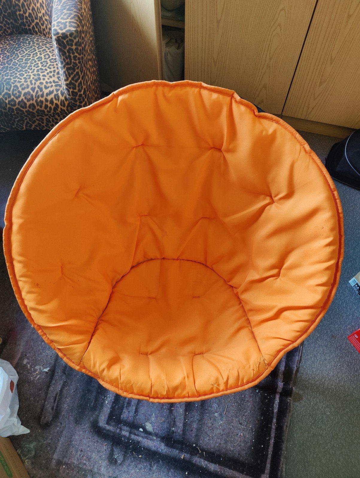 Twee zit stoelen met klapsysteem, Ophalen, Zo goed als nieuw, Oranje, Overige typen
