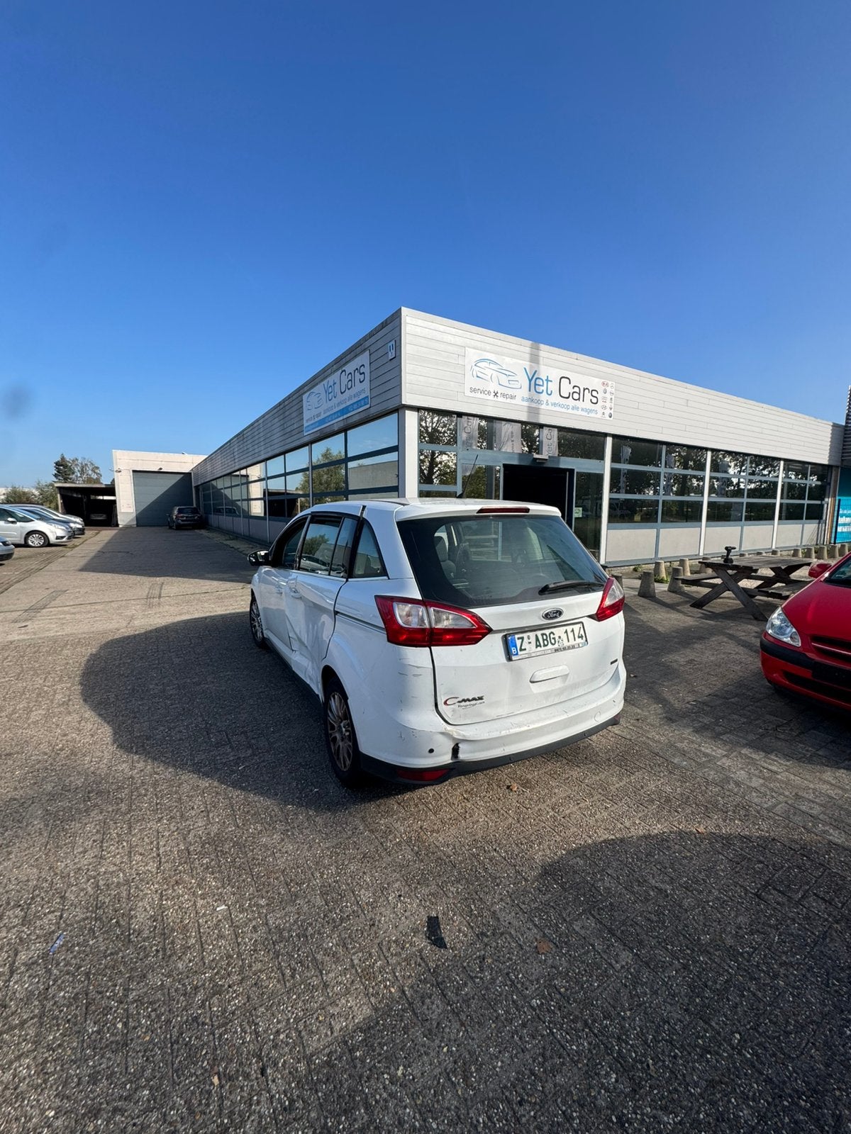Ford grand cmax 7 zitplaatsen diesel, Autos, Euro 5, Achat, 6 portes, Entreprise