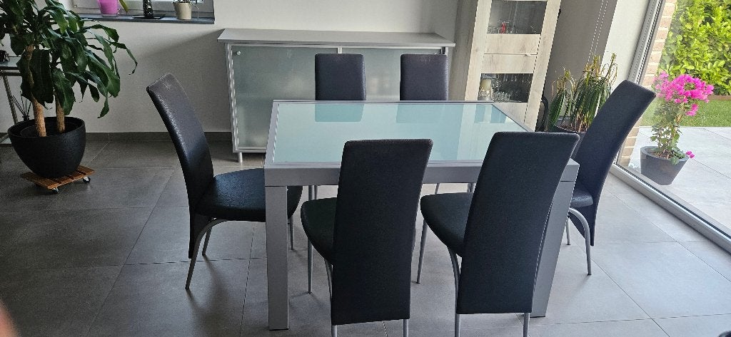 Salle à manger moderne, Maison & Meubles, Mobilier complet, Enlèvement