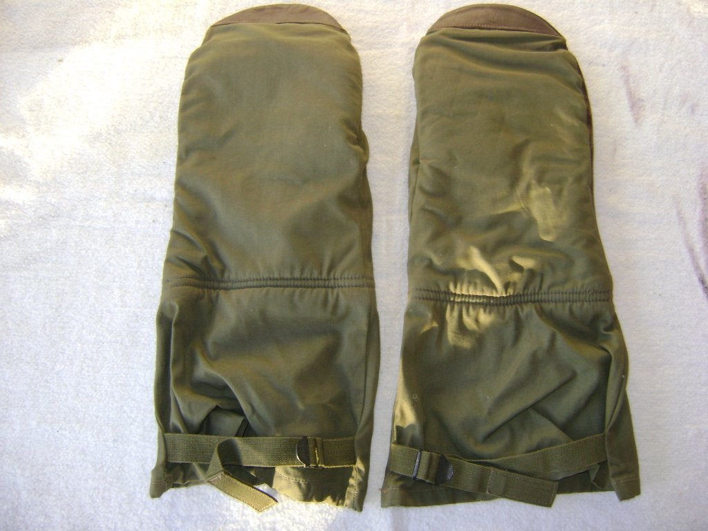 USAAF gloves flying artic type A-12, one-size., Enlèvement ou Envoi, Armée de l'air, Vêtements ou Chaussures