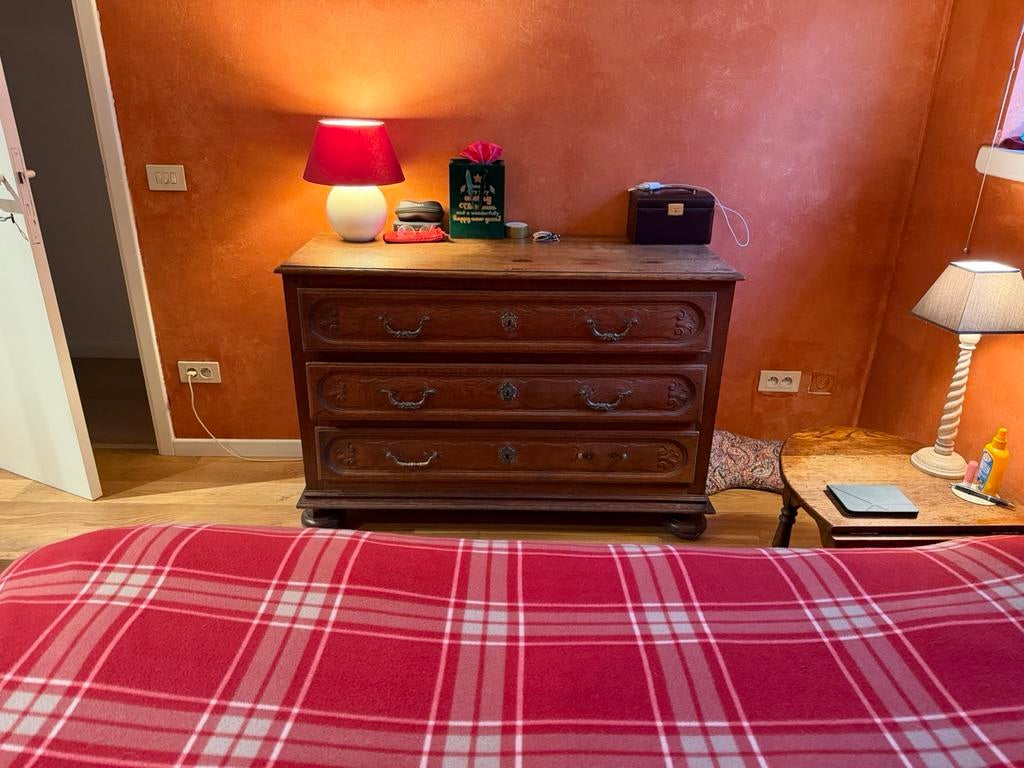Antieke houten commode, Antiek en Kunst, Ophalen