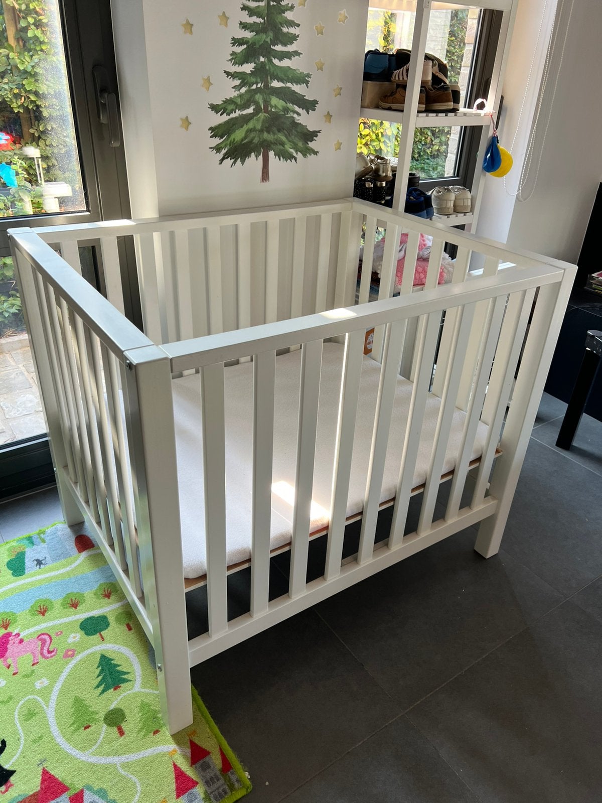 Baby box The Wood Factory, Kinderen en Baby's, Ophalen, Zo goed als nieuw
