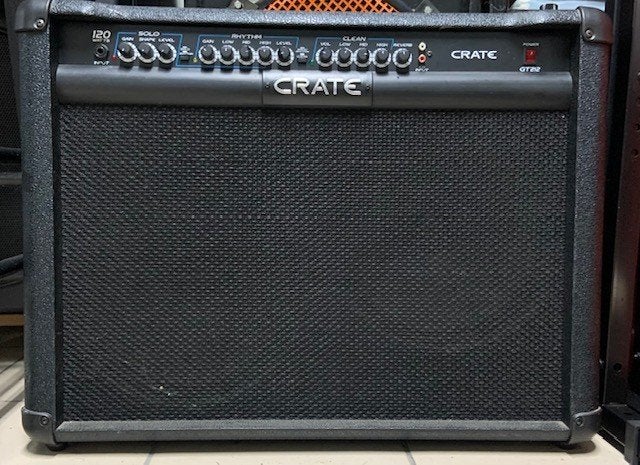 Crate GT212 120-Watt 2x12" Solid State Gitaar Combo, Musique & Instruments, Enlèvement, Utilisé