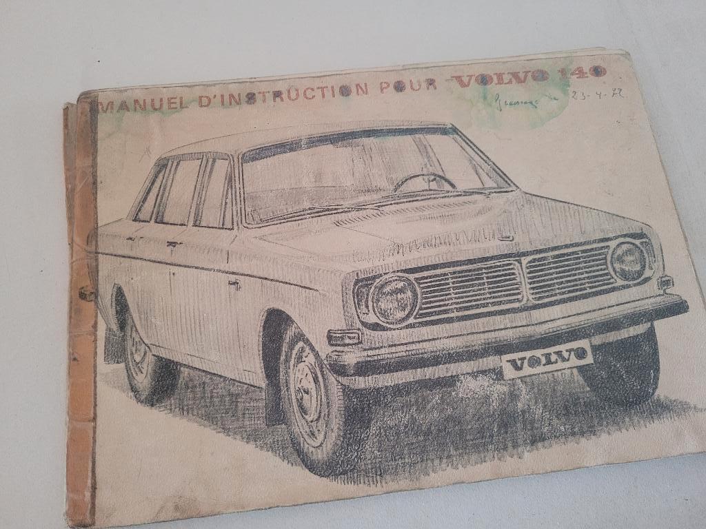 Originele onderhoudshandleiding Volvo 140 Techn. diagrammen, Ophalen