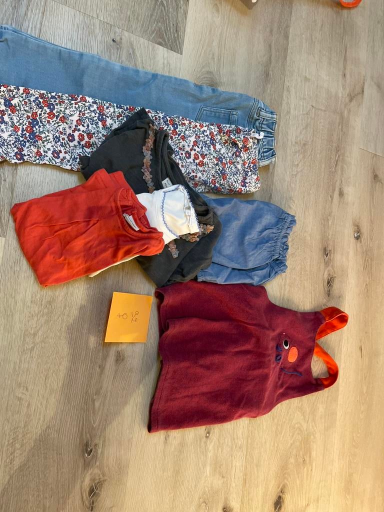 Pakket kinderkleren meisjes maat 92-104, Ophalen, Zo goed als nieuw, Maat 92