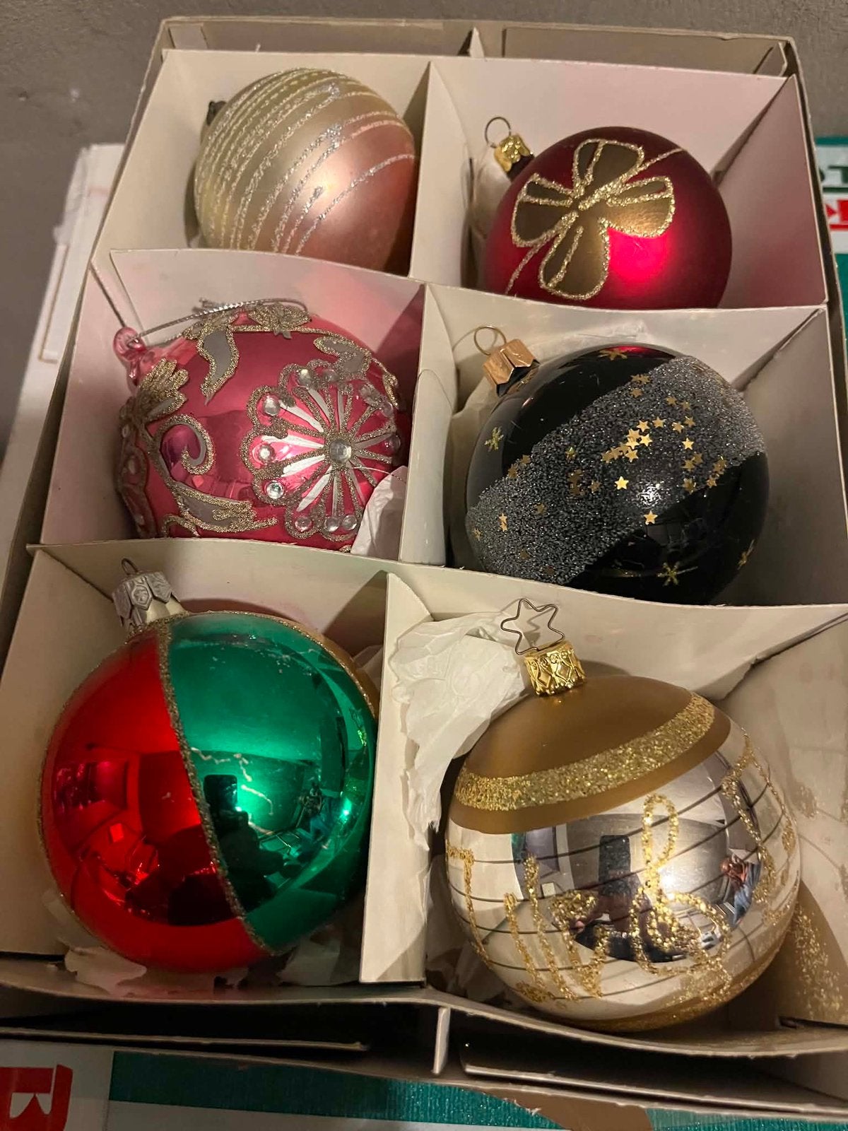 Kerstballen, Ophalen of Verzenden, Zo goed als nieuw